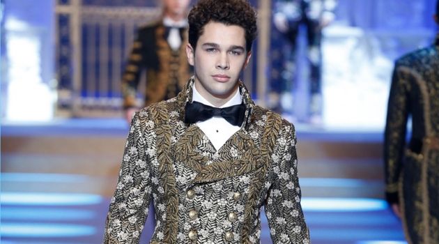 Dolce & Gabbana presents its fall-winter 2018 collection during Milan Fashion Week.