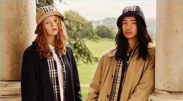 A reconstructed car coat is front and center for Gosha Rubchinskiy's Burberry collaboration.