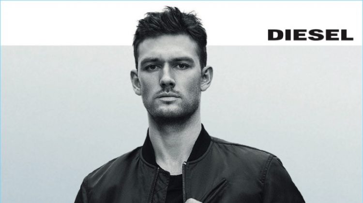 Alex Pettyfer stars in Diesel's new fragrance campaign for Only the Brave.
