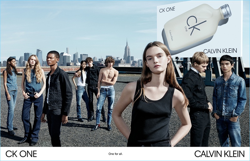 Calvin Klein unveils CK One underwear and jeans alongside new fragrance