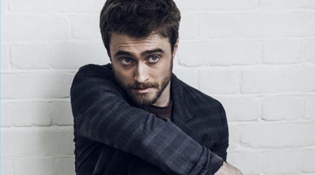 British actor Daniel Radcliffe poses for a new style shoot.