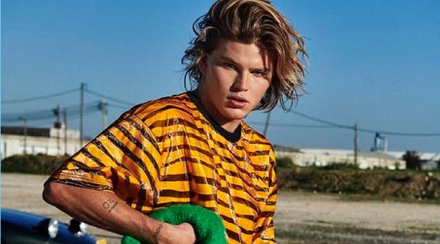 Jordan Barrett 2018 GQ Portugal Cover Photo Shoot 012