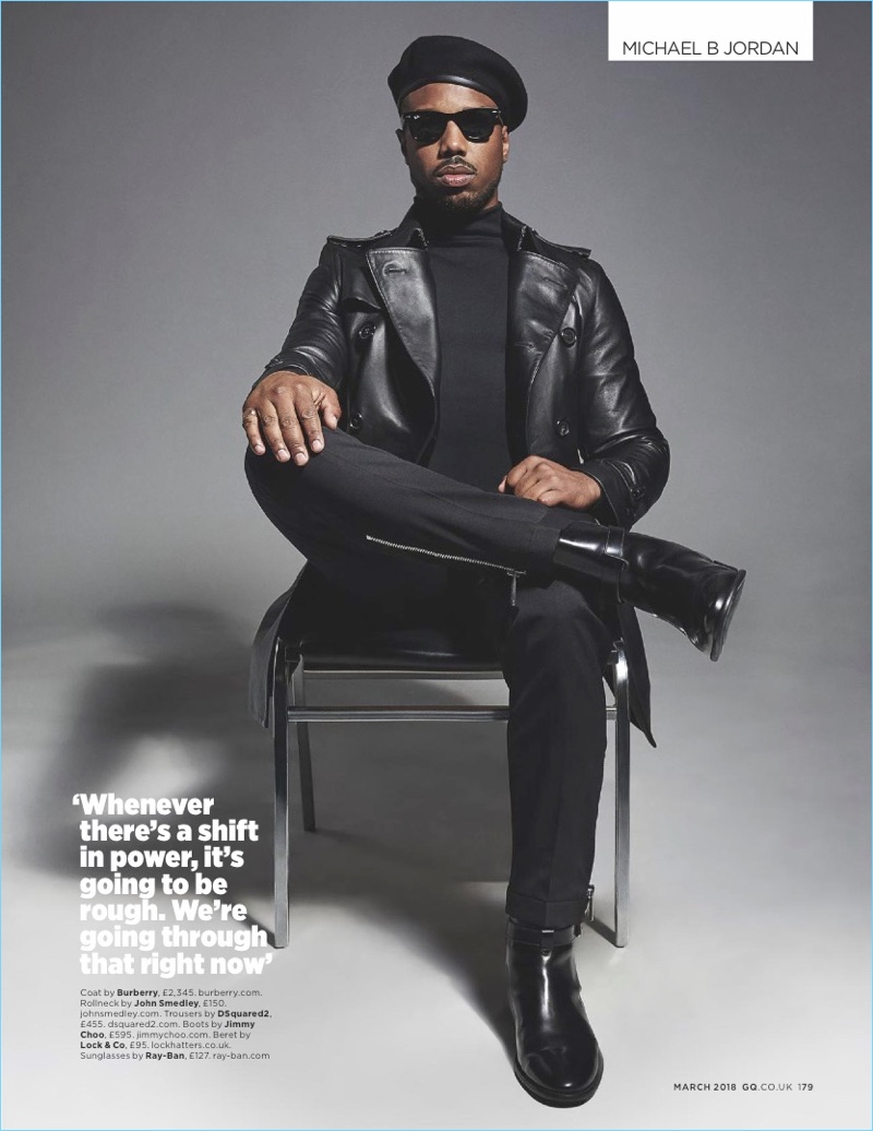 Michael B. Jordan Shows How to Dress Down for the Weekend in GQ