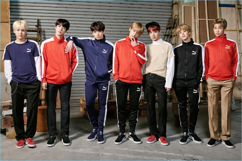 BTS star in a Puma campaign to mark their collaboration.
