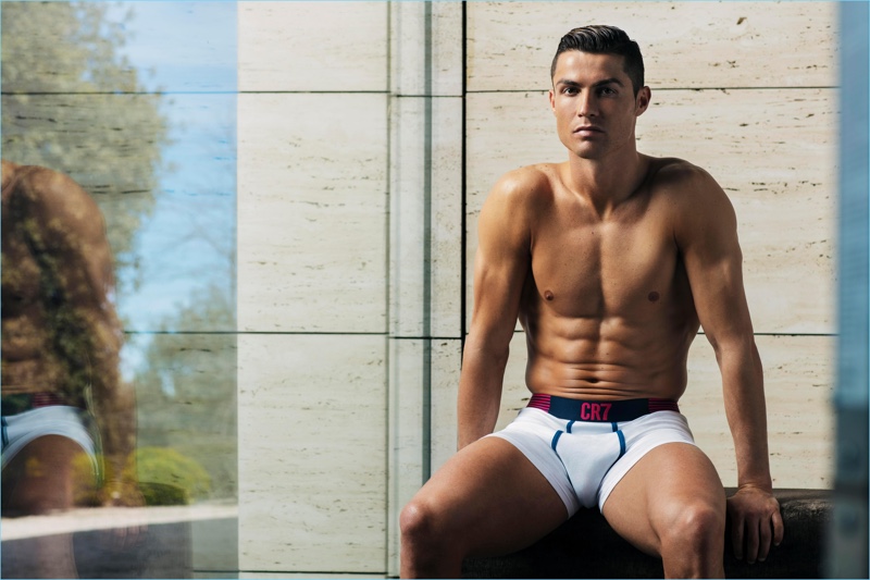 Cristiano Ronaldo Strips Down to Underwear for CR7 Fall/Winter 2014 Ad  Campaign – The Fashionisto