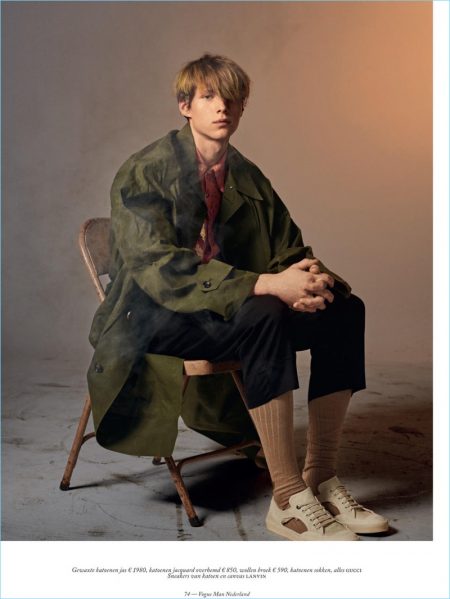 Noah Bunink | Vogue Man Netherlands | 2018 | Editorial