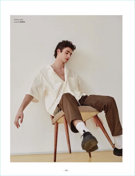 Oscar Kindelan | L'Officiel Hommes España | HUGO | 2018 | Editorial