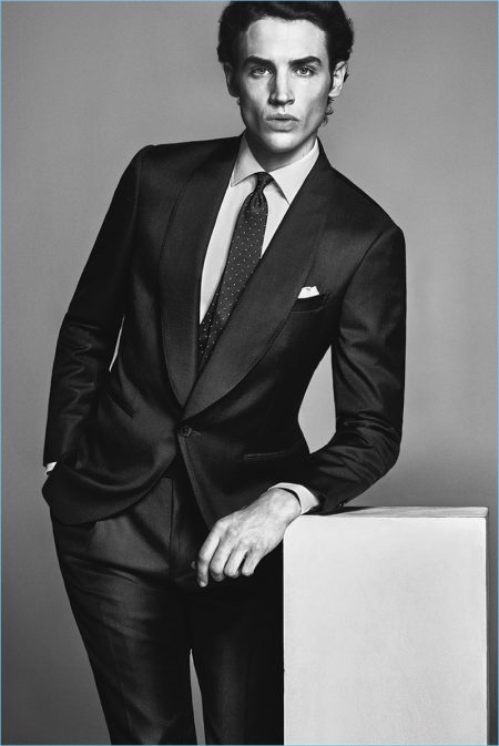 New Behaviour: Federico Novello Dons Massimo Dutti Formal Collection ...