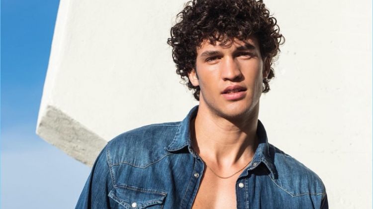 Francisco Henriques stars in Kaporal Jeans' spring-summer 2018 campaign.