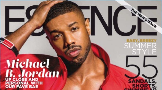 Michael B. Jordan covers the June 2018 issue of Essence magazine.