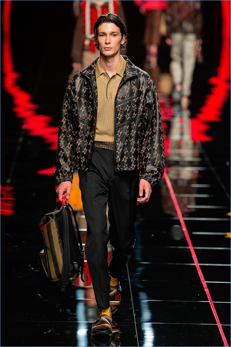 Fendi | Spring 2019 | Men's Collection | Runway | Milan Fashion Week