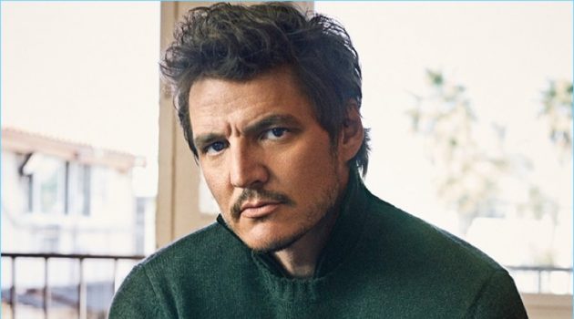 Front and center, Pedro Pascal wears Valentino.