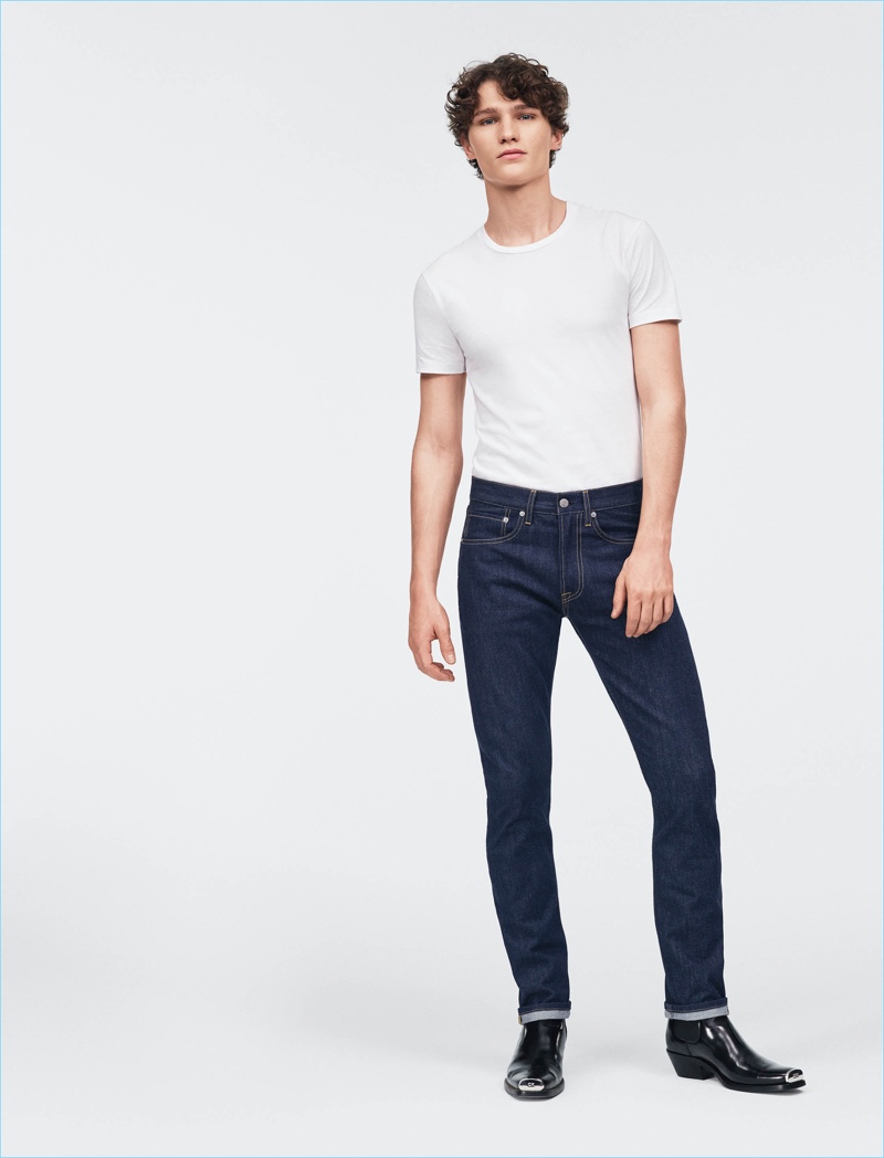 Men's Jeans Quality Men's Casual Slim Jeans Men's Business Denim Trous –  Lauraly Limited