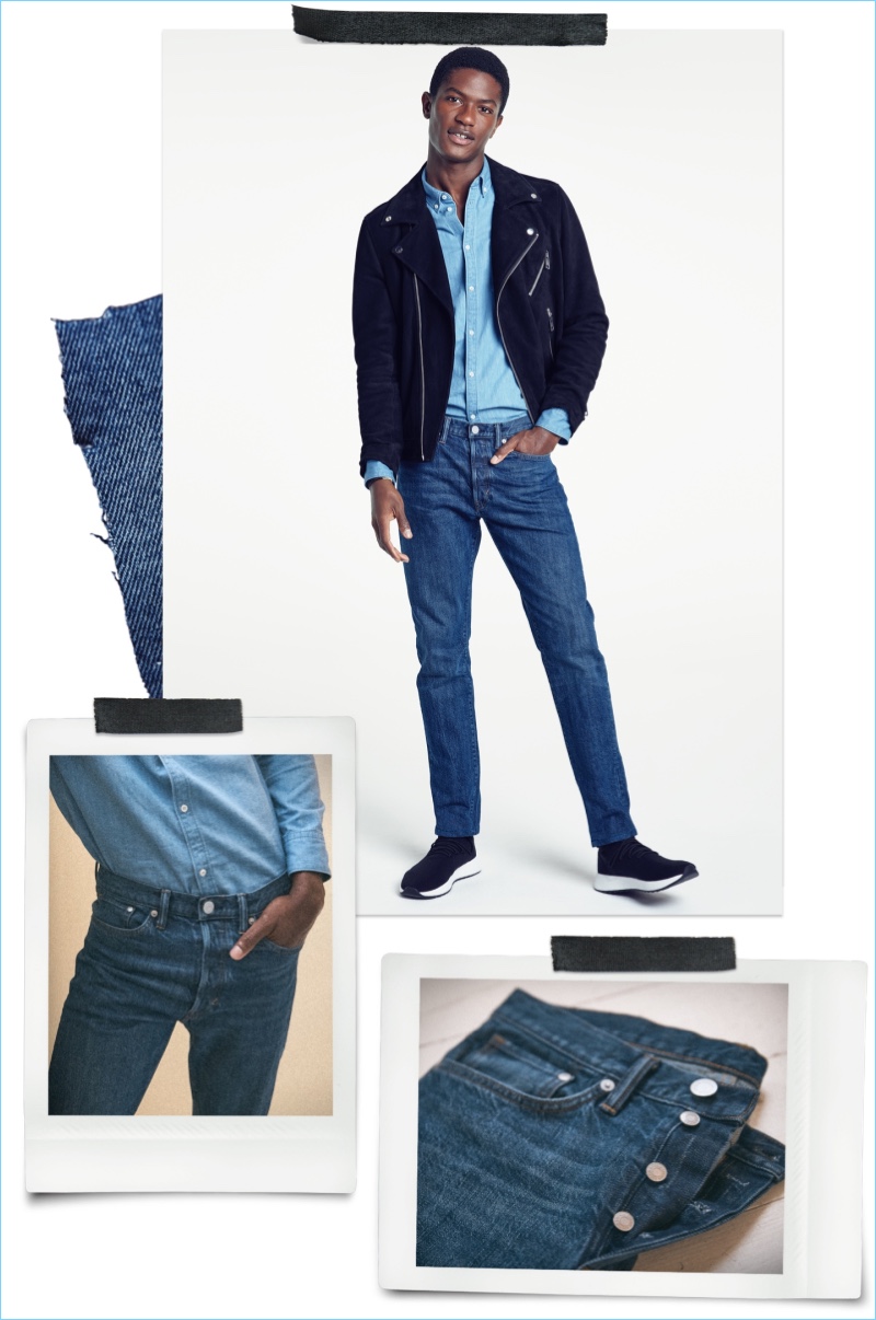 Official Guide of Men's Style on Instagram: “@rowanrow - Denim. jacket by  @levis #rowanrow #dreamboys” | Jackets men fashion, Denim jacket men, Mens  fashion