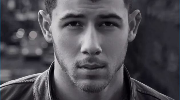 Nick Jonas fronts a campaign for his new John Varvatos fragrance.