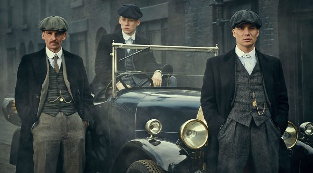 The cast of Peaky Blinders showcase classic style from the 1920s.