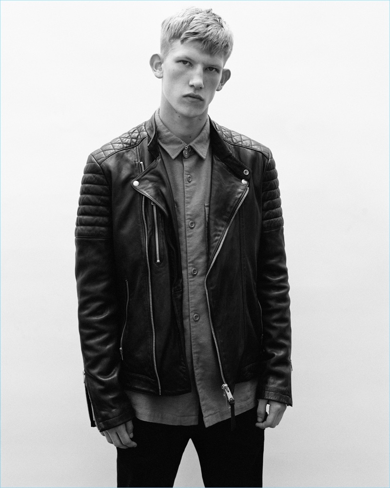 AllSaints | Fall 2018 | Men's Campaign | Connor Newall | Sasha Trautvein