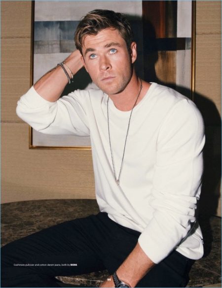 Chris Hemsworth Esquire Singapore 2018 Cover Photo Shoot