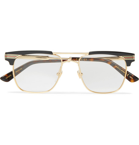 clear frame gucci eyeglasses