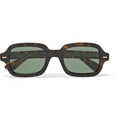 gucci men's square frame sunglasses