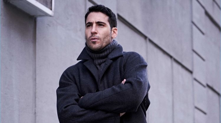 Danilo Hess photographs Miguel Angel Silvestre in a BOSS look for Life and Style México.