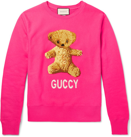 pink gucci sweatshirt mens
