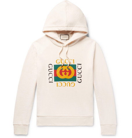 cotton jersey hoodie