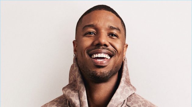 All smiles, Michael B Jordan is the latest face of Coach.