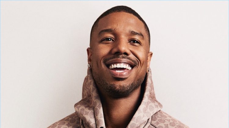 All smiles, Michael B Jordan is the latest face of Coach.