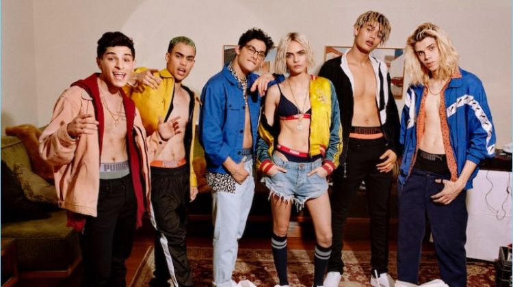 PRETTYMUCH Joins Cara Delevingne for PUMA Bodywear Campaign