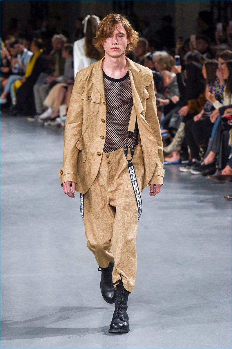 John Galliano Spring 2019 Menswear | Runway Show