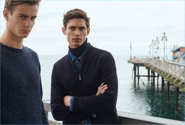 Massimo Dutti Men's Sweaters | Arthur Gosse | Ben Allen | Aaron Shandel