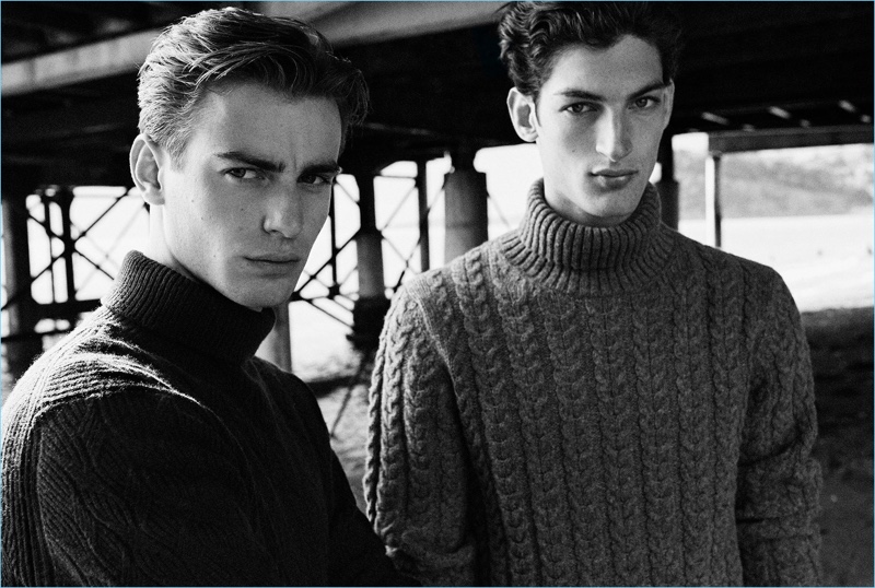Massimo Dutti Men's Sweaters | Arthur Gosse | Ben Allen | Aaron Shandel