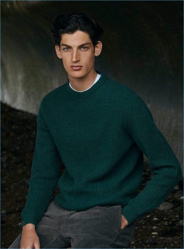 Massimo Dutti Men's Sweaters | Arthur Gosse | Ben Allen | Aaron Shandel