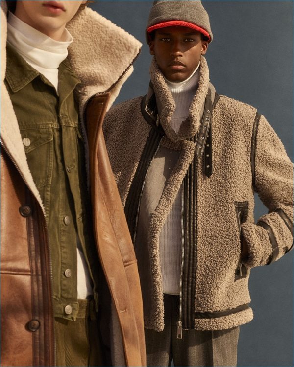 Zara Men's Shearling Outerwear | Mahad Musse