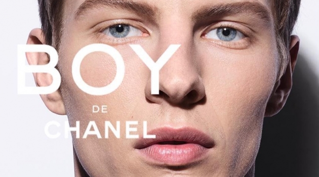 Tim Schuhmacher stars in the Boy De Chanel makeup campaign.