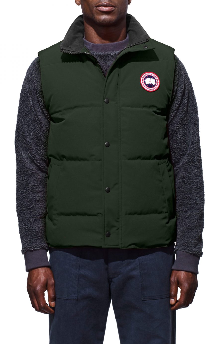 Men’s Canada Goose Garson Regular Fit Quilted Down Vest, Size Small ...
