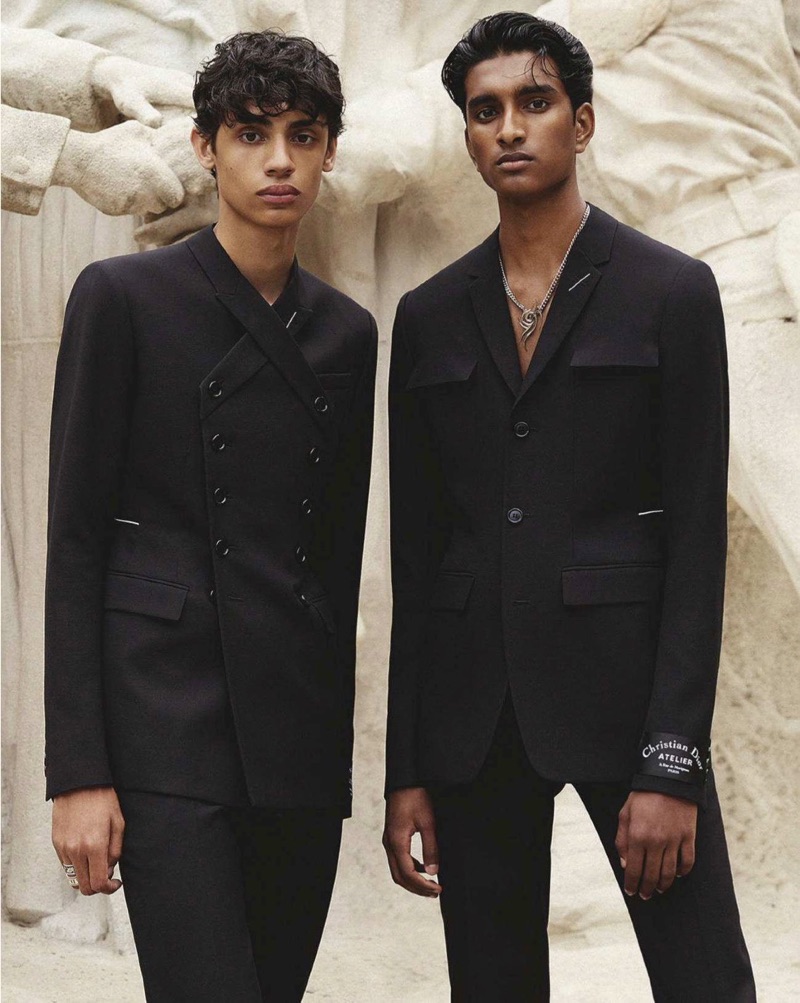 Jeenu Mahadevan & Benjamin Lessore Sport Dior Men for GQ Australia ...