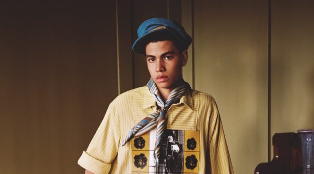 JW Anderson collaborates with Gilbert & George for a capsule collection.