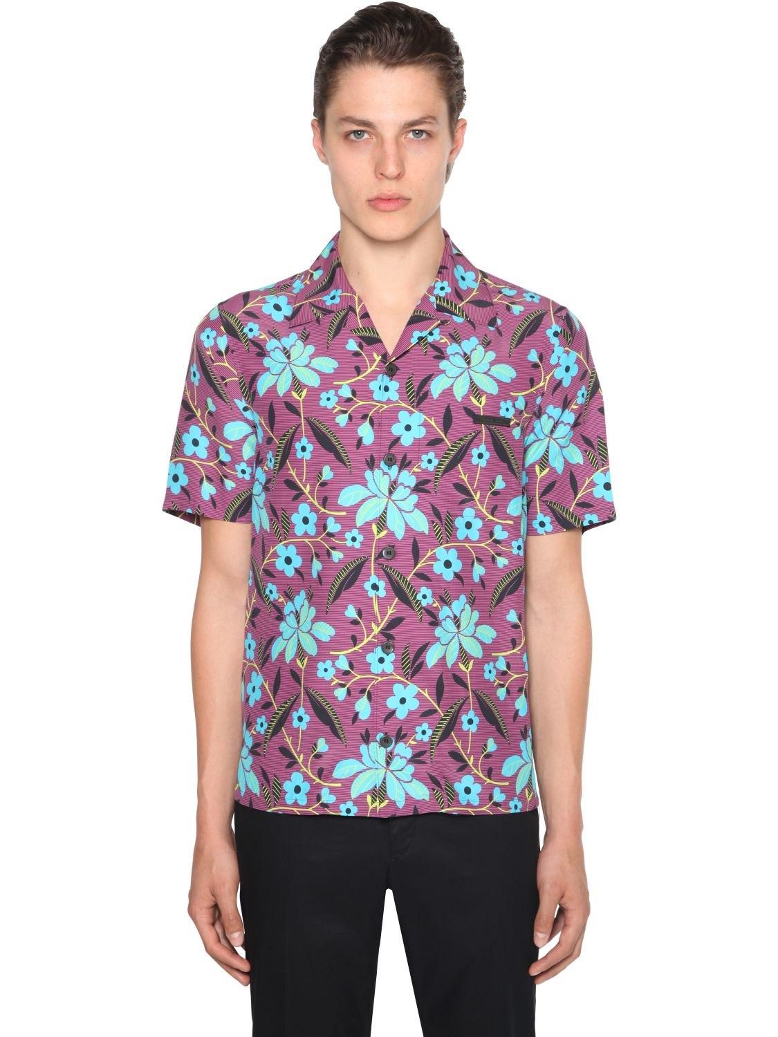 Pungé Floral Printed Bowling Shirt | The Fashionisto