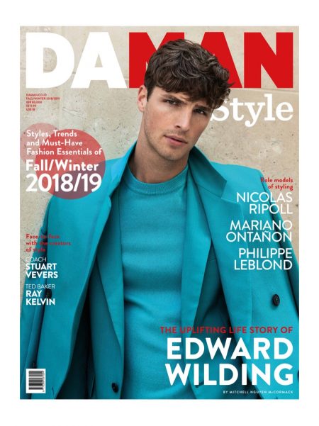 Edward Wilding Da Man Style Cover Shoot