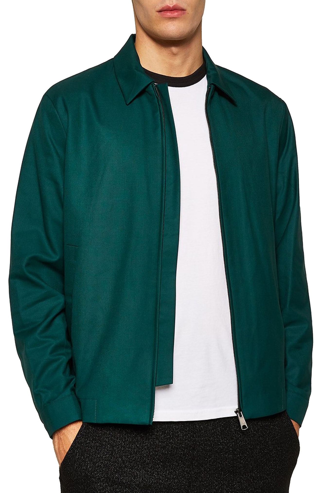 Download Men's Topman Harrington Classic Fit Jacket, Size Small ...