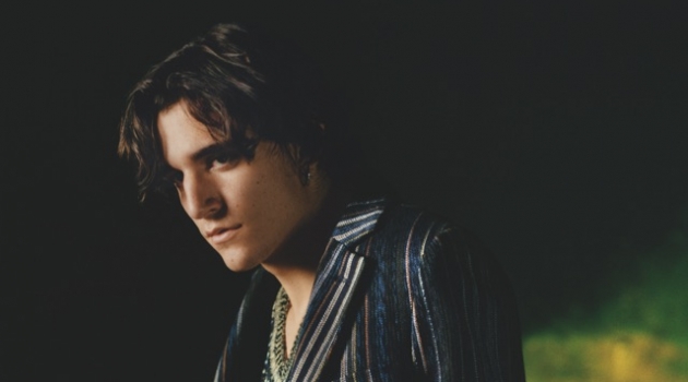 Tamino-Amir Moharam Fouad fronts Missoni's spring-summer 2019 men's campaign.