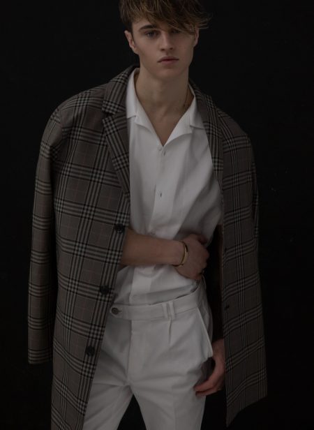 Sebastian Peinemann Suits Up for Photo Session