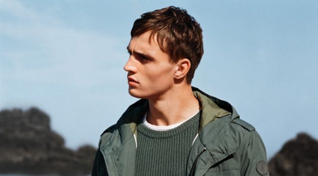 Julian Schneyder stars in Marc O'Polo's spring-summer 2019 campaign.