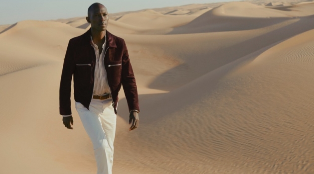 Armando Cabral dons Tom Ford for Mr Porter's spring-summer 2019 campaign.