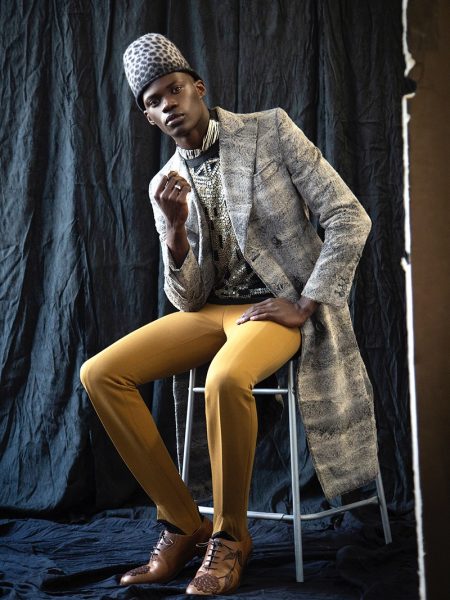 Fashionisto Exclusive: Paul Mwesigwa in 'Le Sapeur'