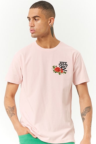 Rose Graphic Tee at Forever 21 Pink/black | The Fashionisto