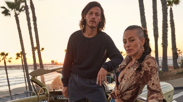 Jozie Furchgott Sourdiffe and McCaul Lombardi star in UGG's spring-summer 2019 campaign.