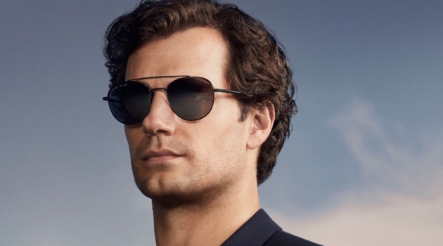 British actor Henry Cavill appears in BOSS' spring-summer 2019 eyewear campaign.